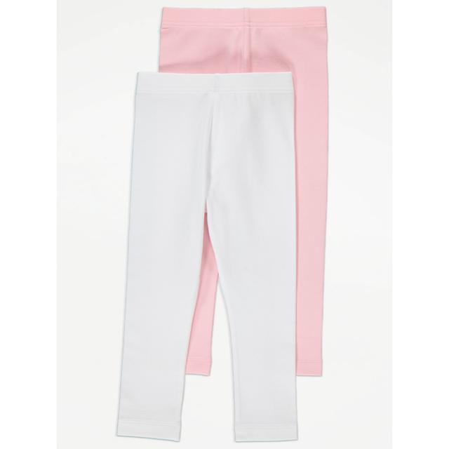 Kids' Leggings 2 Pack - Pink on Productcaster.