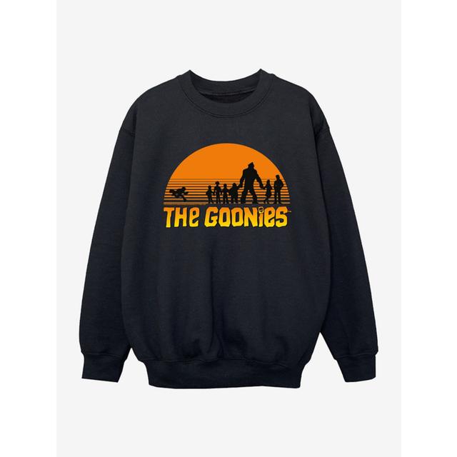 NW2 The Goonies Sunset Group Kids Black Sweatshirt on Productcaster.