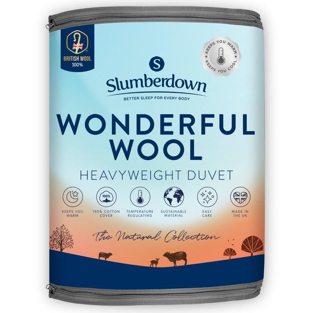 Slumberdown Wonderful Wool Winter Heavyweight Duvet on Productcaster.