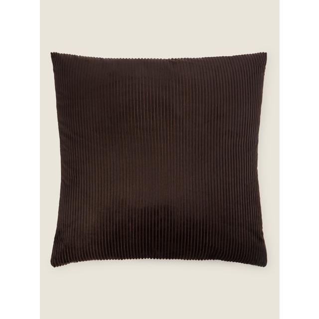 Brown Cord Cushion on Productcaster.