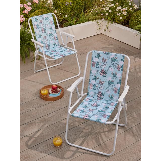 Folding Chair 2 Pack - Disney Stitch Print on Productcaster.