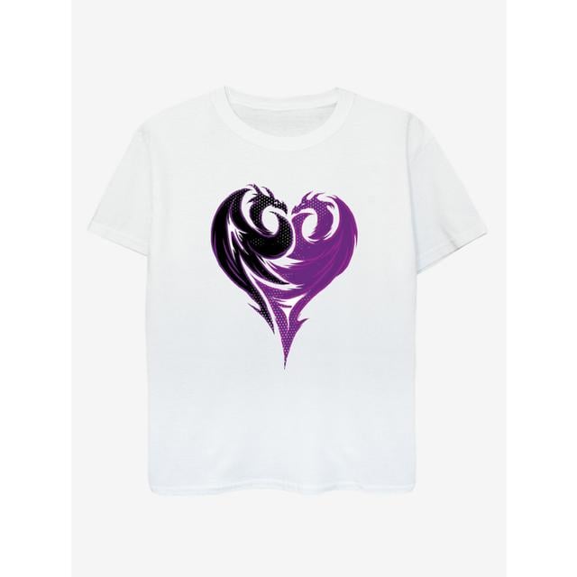 NW2 The Descendants Dragon Heart Kids White T-Shirt on Productcaster.