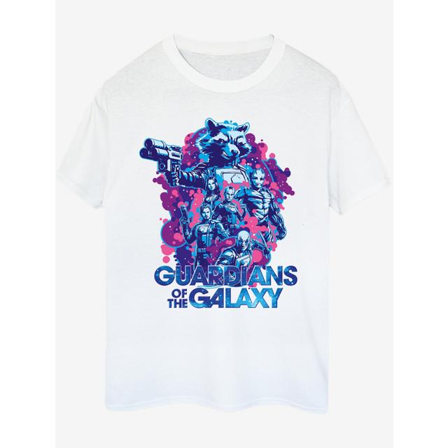 Men's NW2 Guardians of the Galaxy Characters Adult White T-Shirt - Size Xl - White on Productcaster.