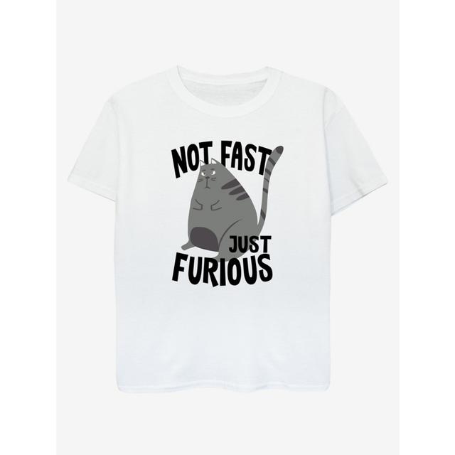 NW2 Pets Fast Furious Slogan Kids White Printed T-Shirt on Productcaster.