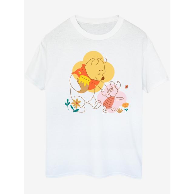 Women's NW2 Winnie The Pooh Piglet Adult White Printed T-Shirt - 100% Cotton on Productcaster.