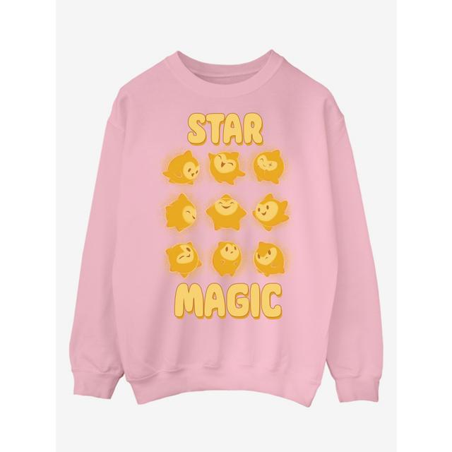 NW2 Wish Magic Star Tile Kids Pink Printed Sweatshirt on Productcaster.