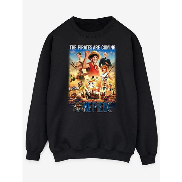 Men's NW2 One Piece The Pirates Are Coming Black Sweatshirt - Size Xxl - Black on Productcaster.