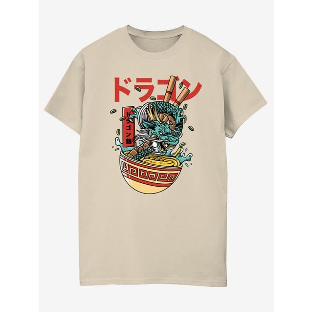 Men's NW2 Dragon Soup Sand Printed T-Shirt - Size Xl - Beige on Productcaster.