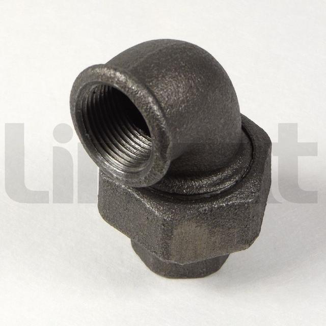 Lincat CO241 3/4 UNION ELBOW BLACK IRON on Productcaster.