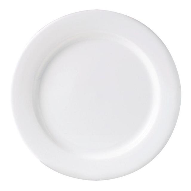 Steelite Monaco White V6867 Regency Plates 255mm (Pack of 24) on Productcaster.