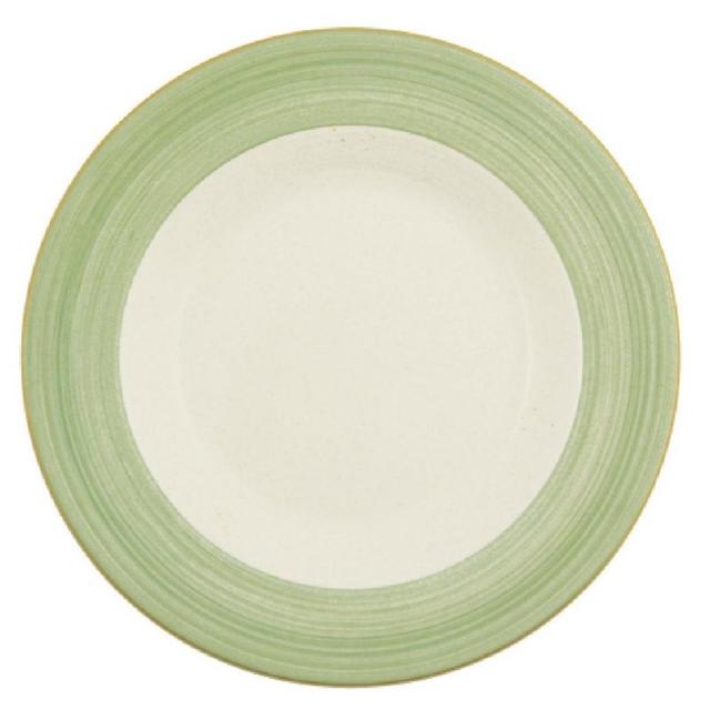 Steelite Rio V2874 Green Slimline Plates 270mm (Pack of 24) on Productcaster.