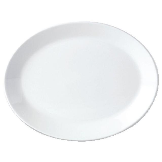 Steelite Simplicity White V0035 Oval Coupe Dishes 395mm (Pack of 6) on Productcaster.