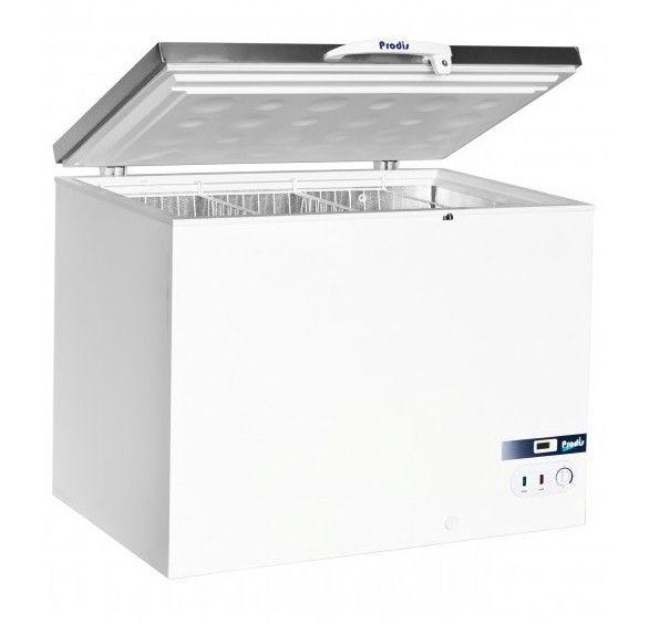 Prodis Arctic AR350SS 350 Ltr White Chest Freezer With Stainless Steel Lid on Productcaster.