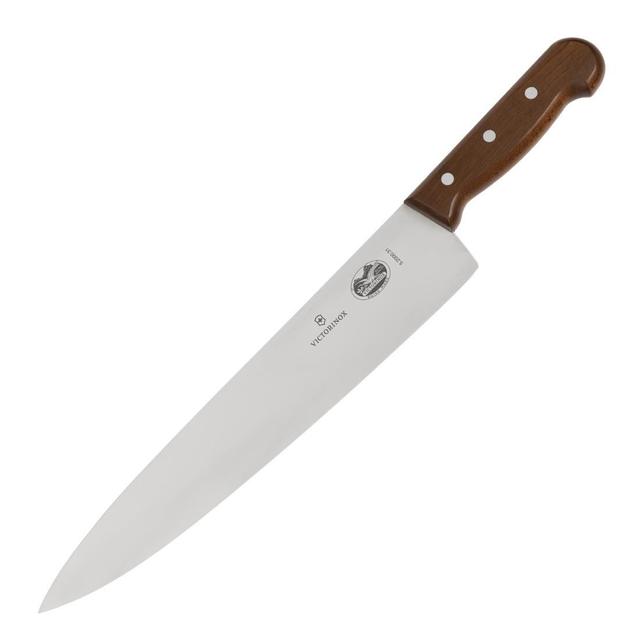 Victorinox C607 Wooden Handled Carving Knife 30.5cm on Productcaster.