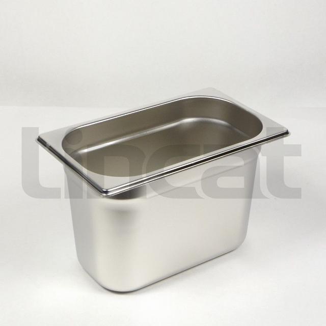 Lincat TA36 Heavy Duty Stainless Steel 1/4 Gastronorm Tray 150mm on Productcaster.