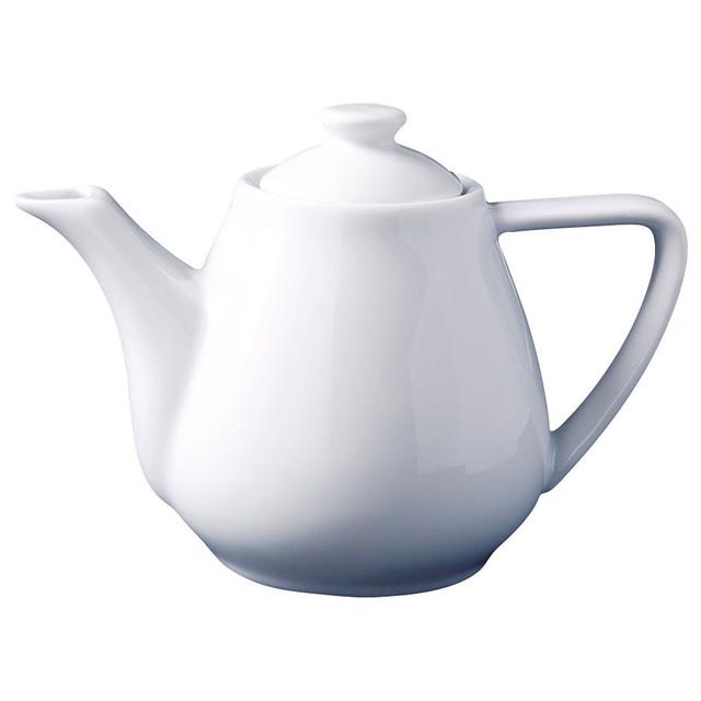 Superwhite BH575 Porcelain Teapots White 460ml (Pack of 4) on Productcaster.