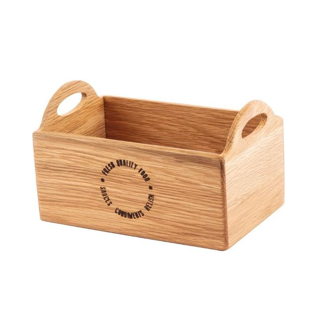 Olympia CN517 Oak Printed Table Caddy 230mm on Productcaster.