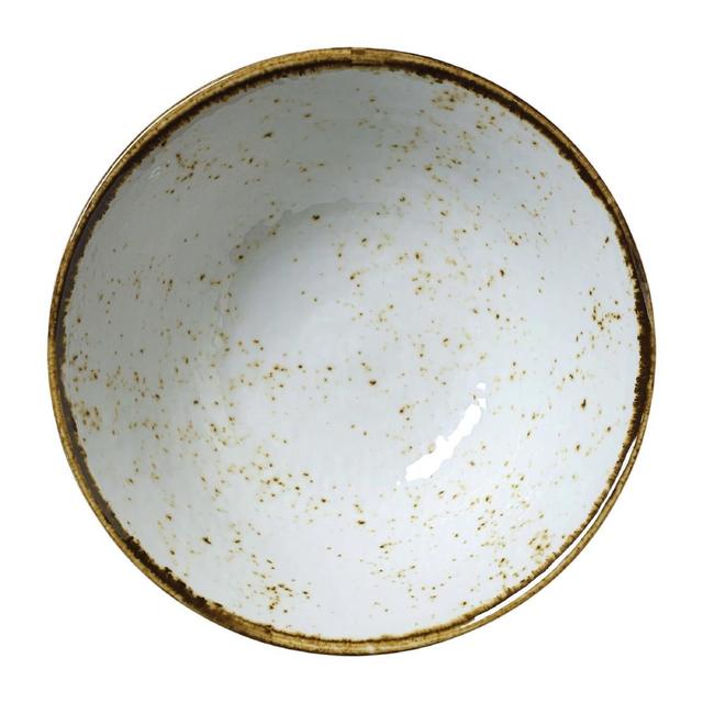 Steelite Craft Melamine VV1074 Bowls White 213mm (Pack of 6) on Productcaster.