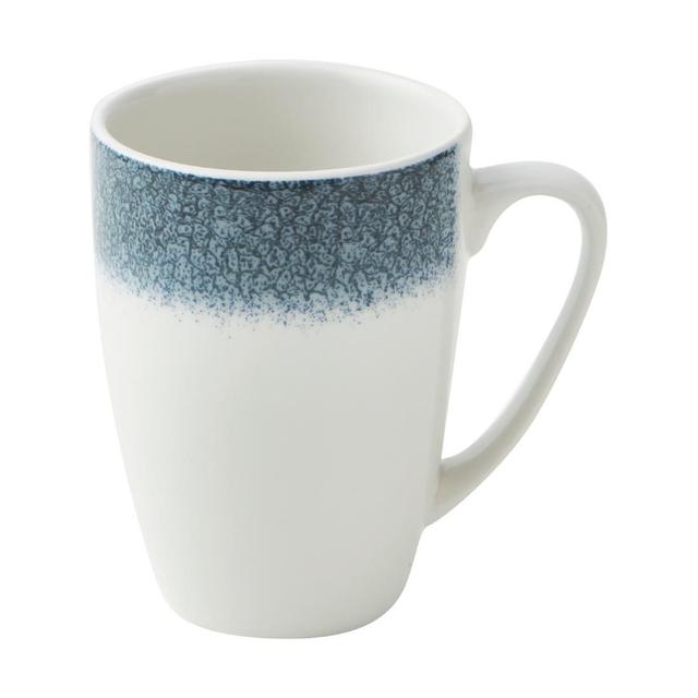 Churchill Studio Prints Raku CX701 Profile Mugs Topaz Blue 354ml (Pack of 12) on Productcaster.