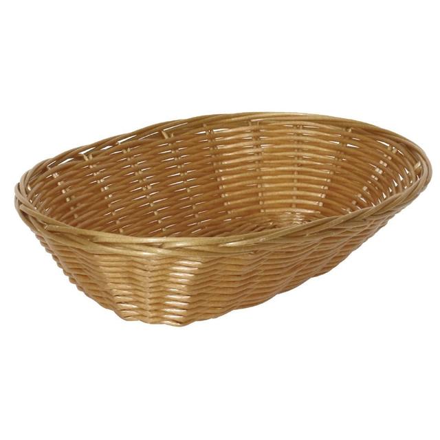 Olympia T364 Poly Wicker Oval Food Basket (Pack of 6) on Productcaster.