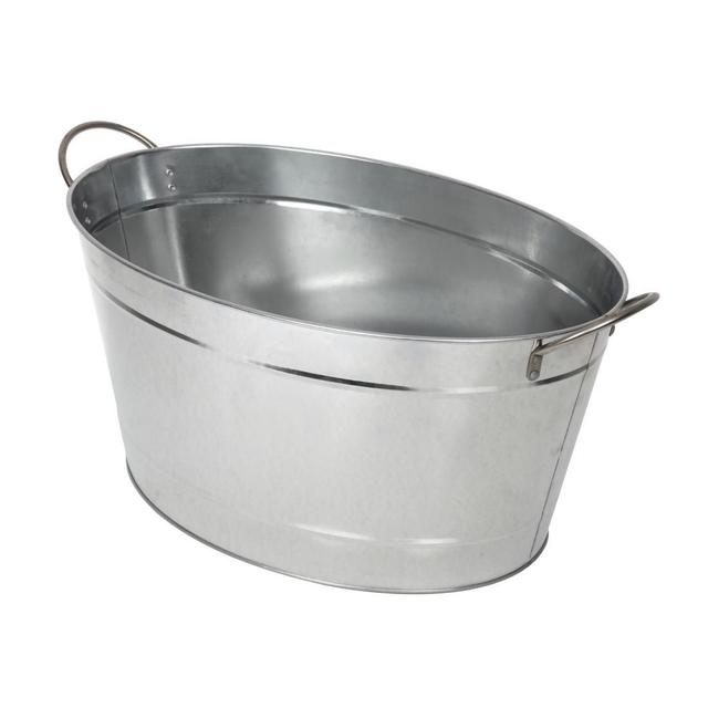 Beaumont GK919 Galvanised Steel Wine And Champagne Tub on Productcaster.