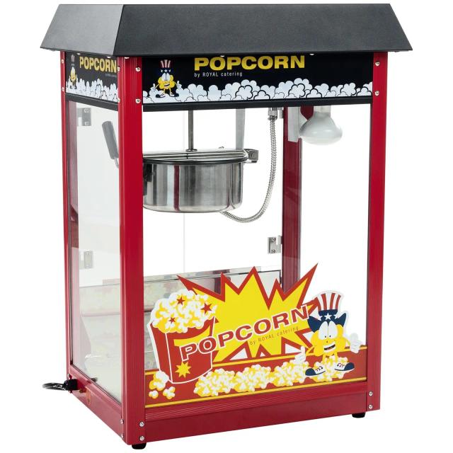 Stroj na popcorn černá stříška - Stroje na popcorn Royal Catering on Productcaster.