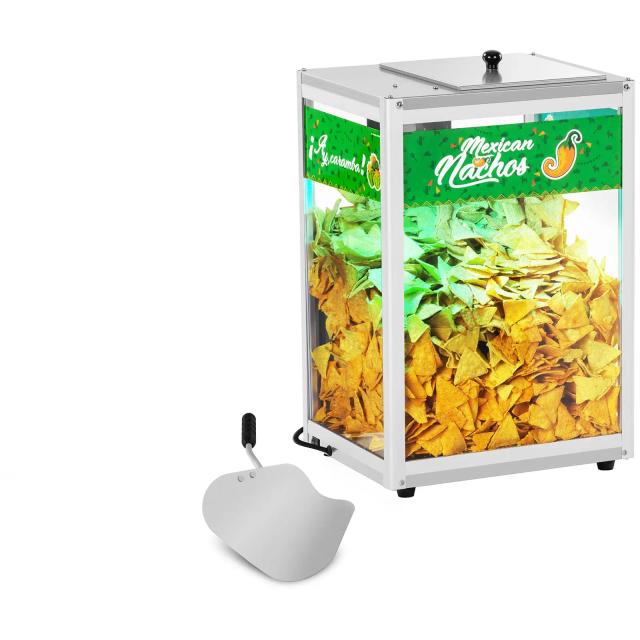 Zásobník-ohřívač na nachos 109 W LED RGB podsvícení - Nachos ohřívače Royal Catering on Productcaster.