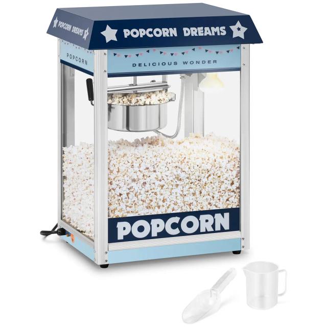 Stroj na popcorn modrý - Stroje na popcorn Royal Catering on Productcaster.