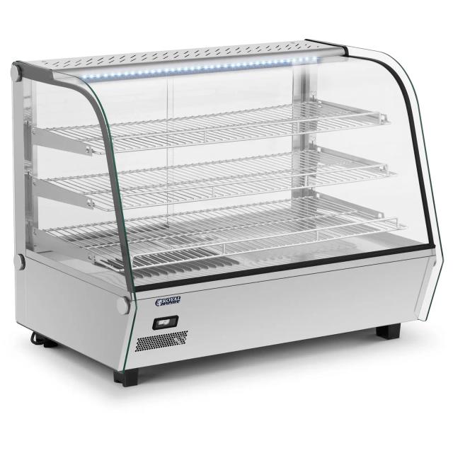 Melegentartó pult - 160 L - 1500 W - világítás | Royal Catering on Productcaster.