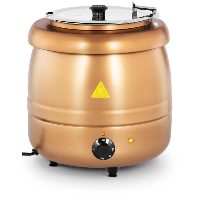 Elektromos leves melegen tartó chafing - 10 L - Rozsdamentes acél | Royal Catering on Productcaster.