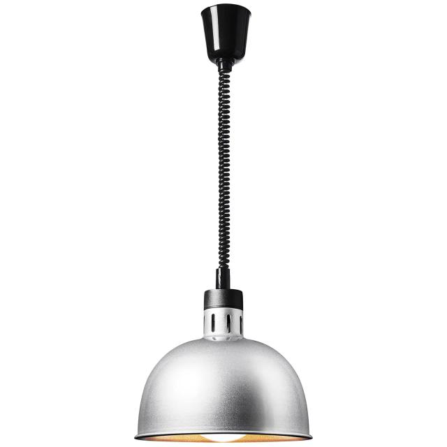 Ohřívací lampa stříbrná 28.5 x 28.5 x 29 cm Ocel - Ohřívací lampy Royal Catering on Productcaster.