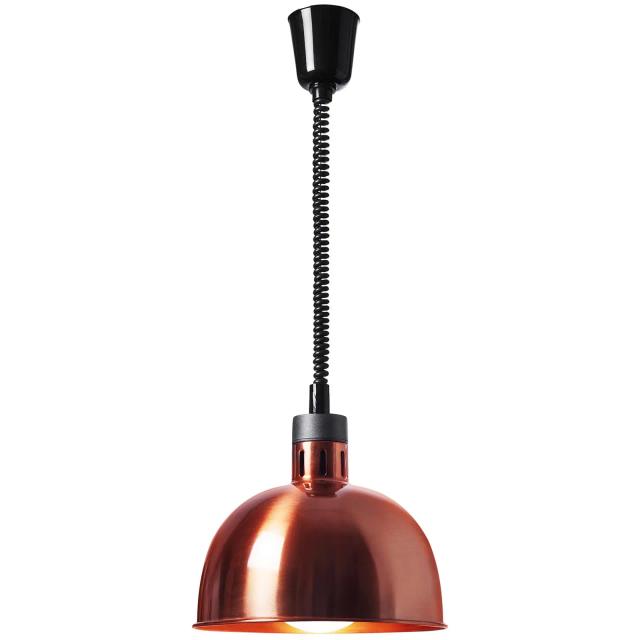 Ohřívací lampa měděná 29 x 29 x 29 cm Ocel - Ohřívací lampy Royal Catering on Productcaster.