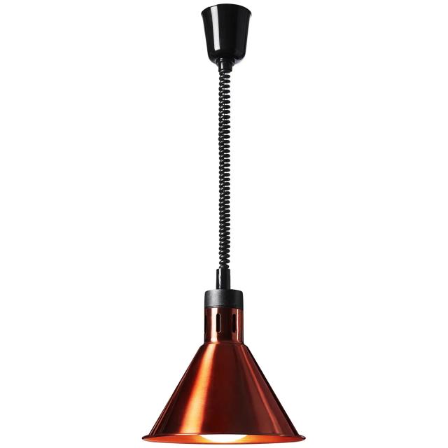 Ohřívací lampa měděná 27 x 27 x 31 cm Ocel - Ohřívací lampy Royal Catering on Productcaster.