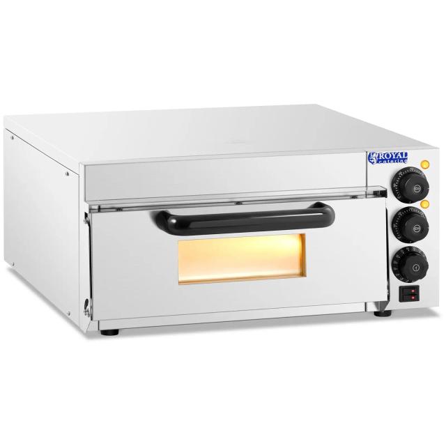 Φούρνος πίτσας - 1 θάλαuος - Royal Catering - 2,000 W - Ø 36 cm on Productcaster.