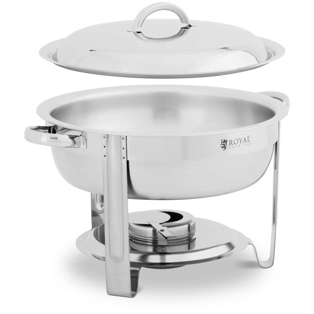 Chafing dish kulatý 3,5 l - Royal Catering on Productcaster.