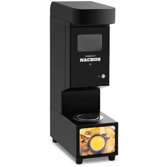 Dispensador de Molhos - Queijo Nacho - Design Moderno - 4,8 l - 55-80°C - Preto - Royal Catering on Productcaster.