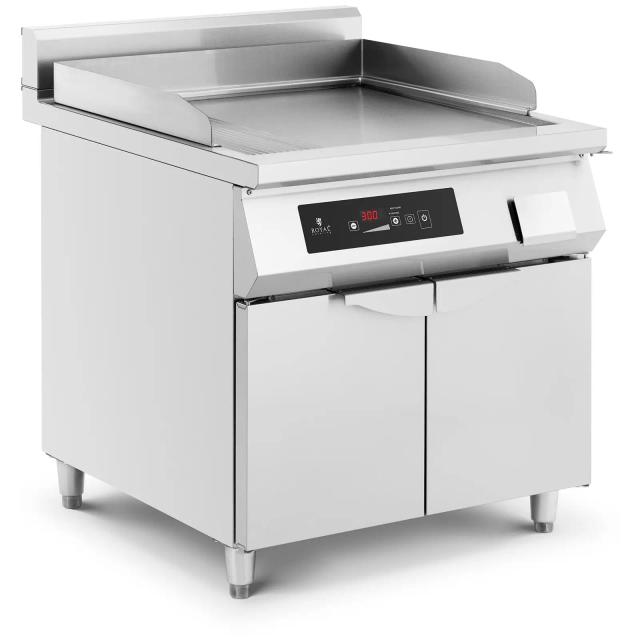 Γκριλ επαγωγής - 720 x 610 mm - λείο - 10000 W - Royal Catering on Productcaster.