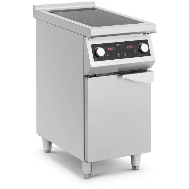 Indukční vařič 8500 W 2 varné plochy 60–240 °C úložný prostor - Indukční plotna Royal Catering on Productcaster.