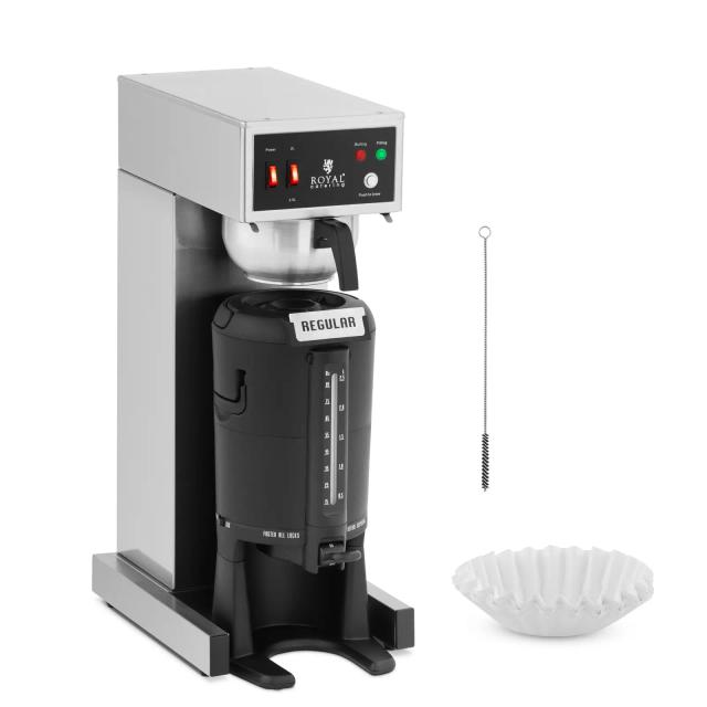 Mașină de cafea cu filtru - 2,5 L - incl. Balon termic cu robinet on Productcaster.