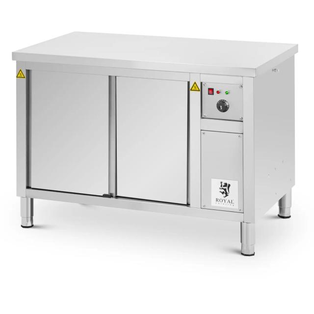 Tányérmelegítő - 120 x 60 x 85 cm - 30-tól 80 °C-ig - Royal Catering on Productcaster.