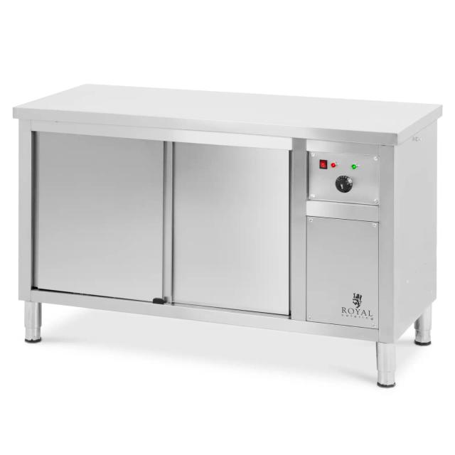 Ohřívací skříň 140 x 60 x 85 cm 30 až 80 °C - Bufetové vitríny Royal Catering on Productcaster.