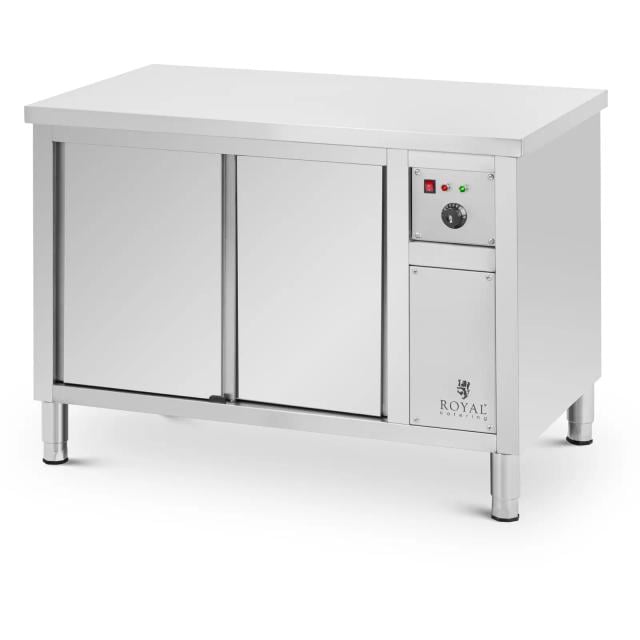 Ohřívací skříň 120 x 70 x 85 cm 30 až 80 °C - Bufetové vitríny Royal Catering on Productcaster.