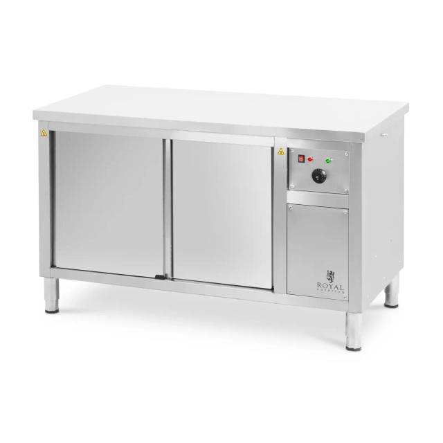 Ohřívací skříň 140 x 70 x 85 cm 30 až 80 °C - Bufetové vitríny Royal Catering on Productcaster.