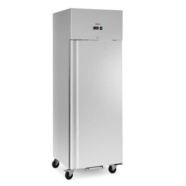 Frigider comercial - 351 l - oțel inoxidabil - 1 ușă - 4 roți - cu încuietoare - Royal Catering on Productcaster.