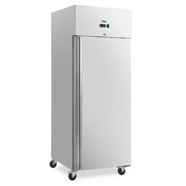 Frigider comercial - 485 l - oțel inoxidabil - 1 ușă - 4 roți - cu încuietoare - Royal Catering on Productcaster.