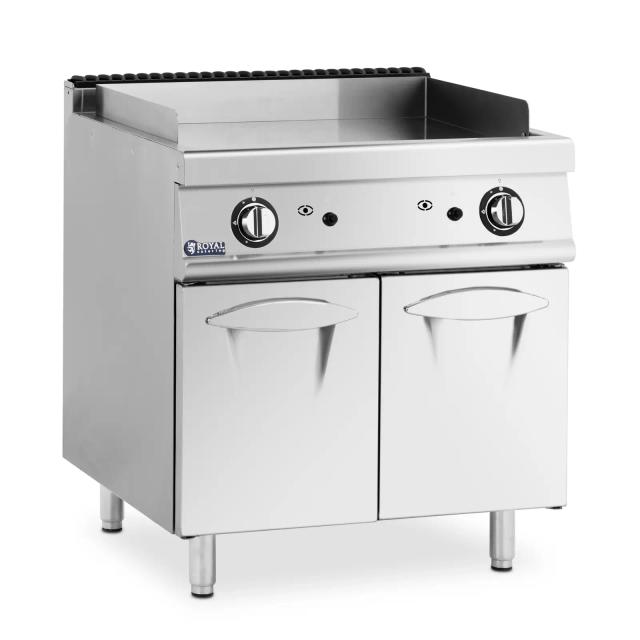 Gáz grill lap - 12 kW - 50–300 °C - propán / LPG / földgáz - alsószekrény - Royal Catering on Productcaster.