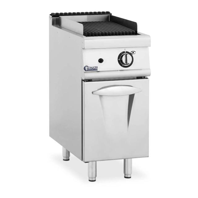 Lávaköves grill - 8 kW - 50–460 °C - propán / LPG / földgáz - Royal Catering on Productcaster.