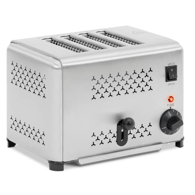 Toaster - 1800 W - 4 sloturi - Royal Catering on Productcaster.