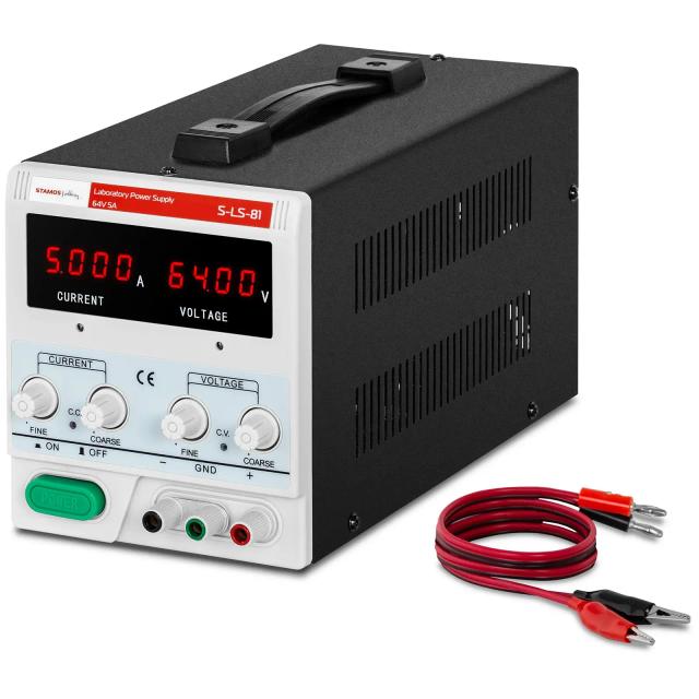 Labvoeding - 0-64 V - 0-5 A DC - 320 W | Stamos Soldering on Productcaster.