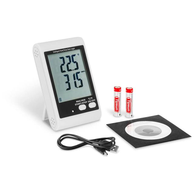 Datalogger LCD displej teplota + vlhkost vzduchu - Steinberg Systems on Productcaster.